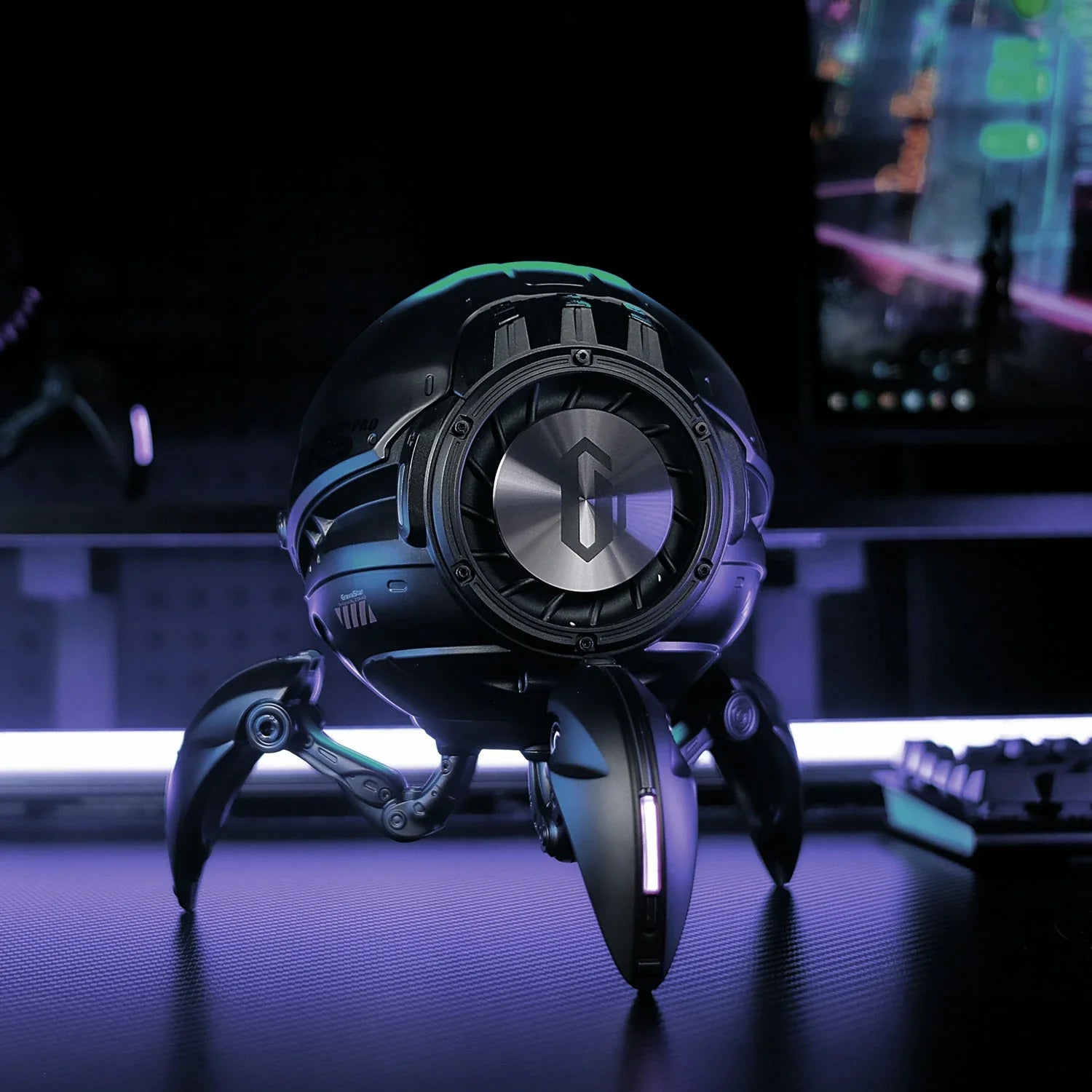 Mars Pro Bluetooth Speaker - Black | Sci-Fi Gaming Speaker