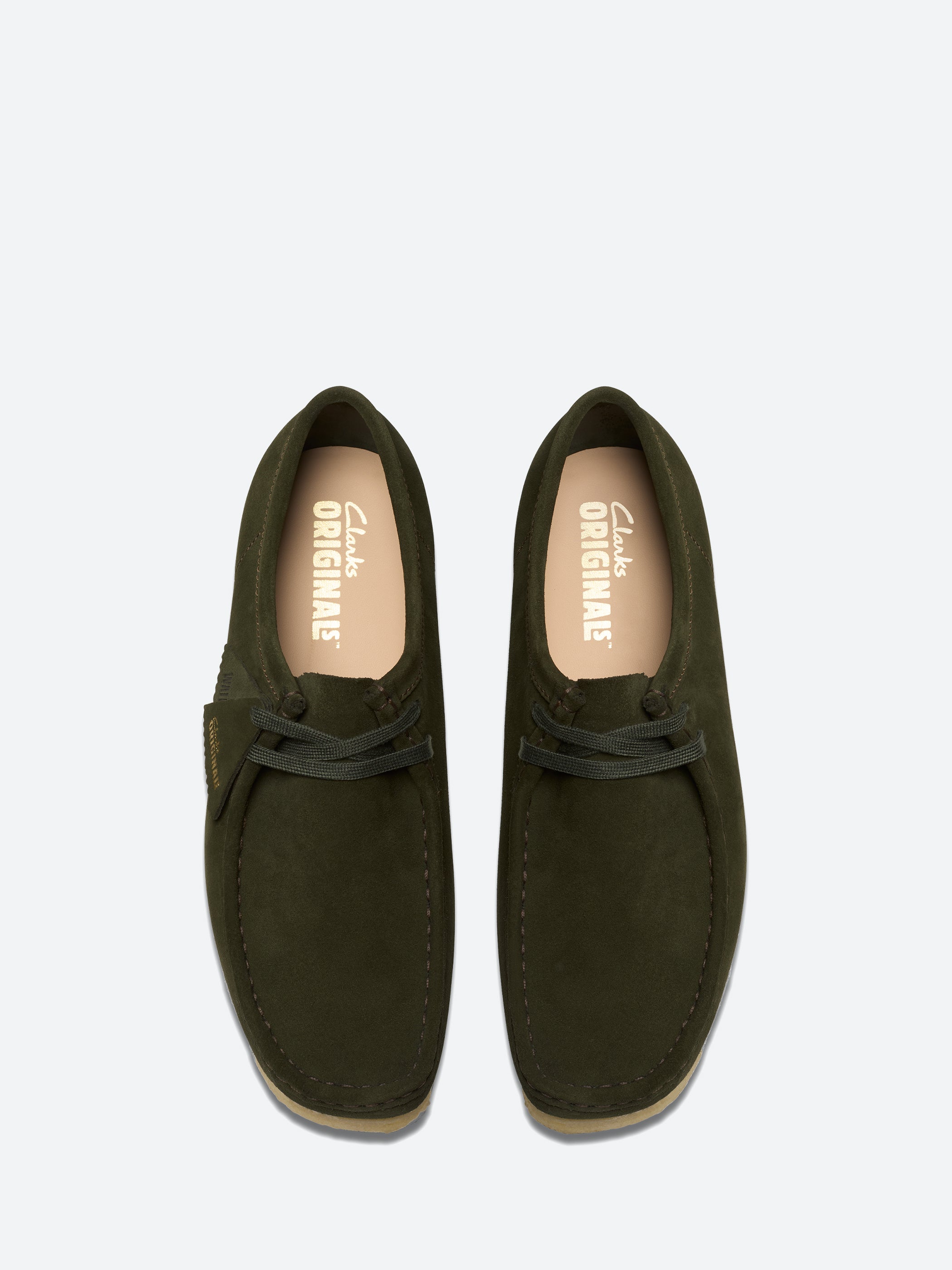 Clarks Originals - Men's Wallabee in Forest Green Suede – gravitypope