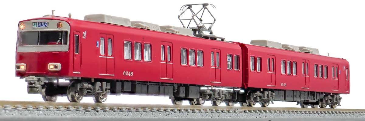 31530＞名鉄6000系（9次車・6048編成）増結2両編成セット（動力無し