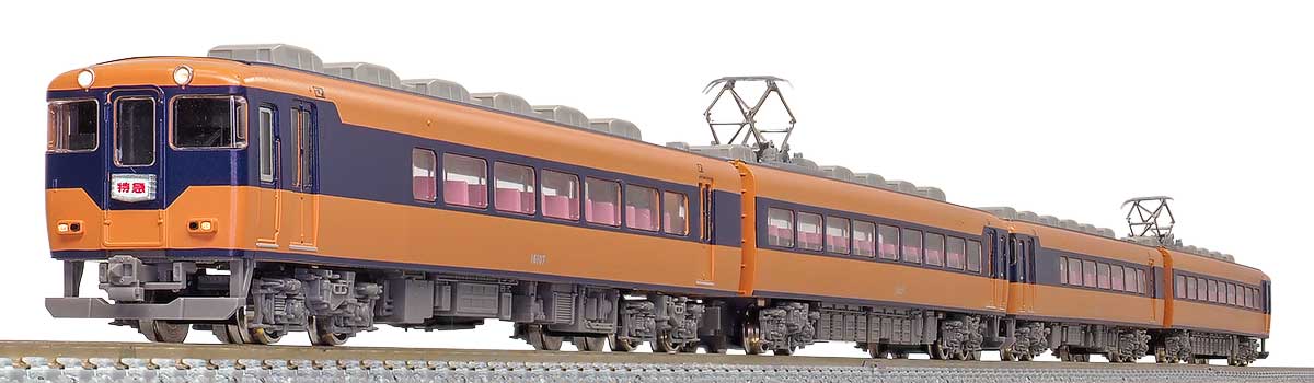 31644＞近鉄16000系（喫煙室付き・旧塗装）先頭車4両編成セット（動力