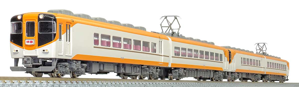 31646＞近鉄16000系（喫煙室付き・新塗装）先頭車4両編成セット（動力