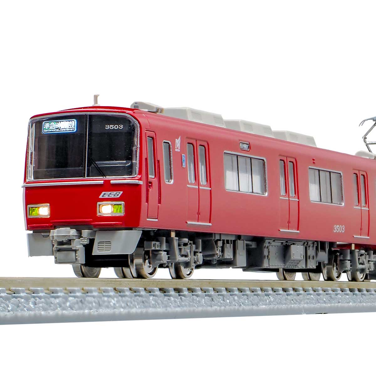 31696＞名鉄3500系（機器更新車・行先表示点灯）基本4両編成セット