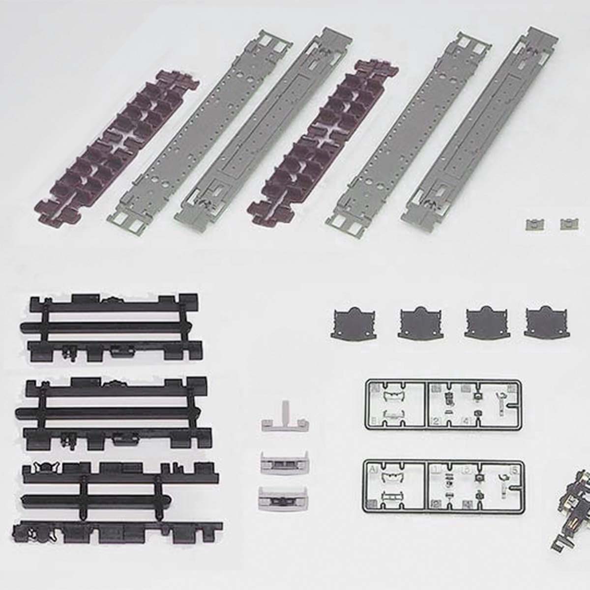 7518＞床下台車セット 近郊タイプ クハ（サハ）2両用A（動力無し