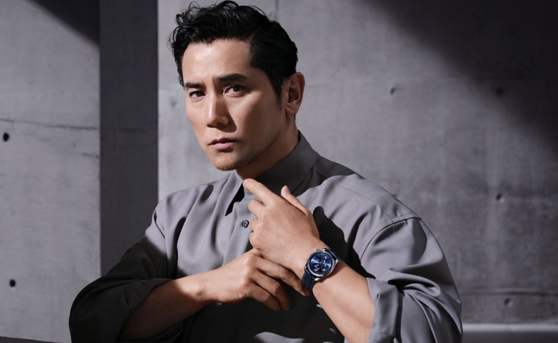 ロンジン(LONGINES) 本木雅弘とUTAが魅せる、光と影の“瞬くエレガンス