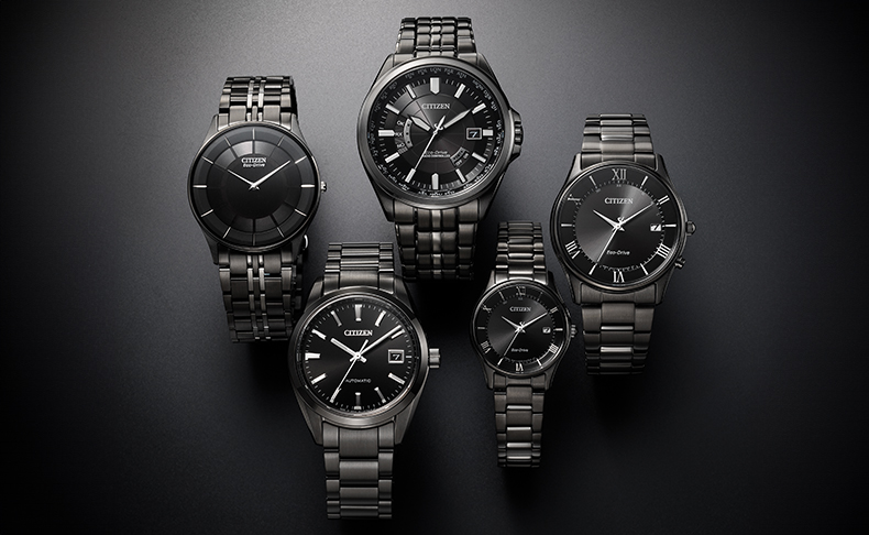 シチズン(CITIZEN) 2024新作 シチズンコレクションからブラックカラー