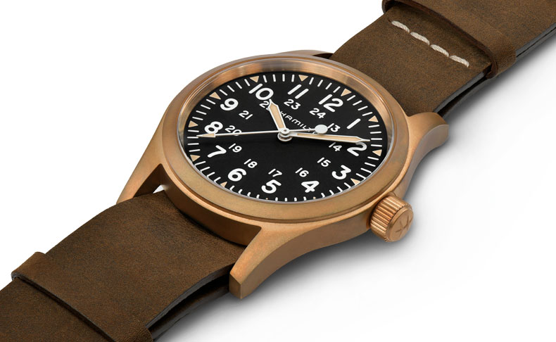 ハミルトン(HAMILTON) 2021新作 経年変化が楽しめる初のブロンズケース