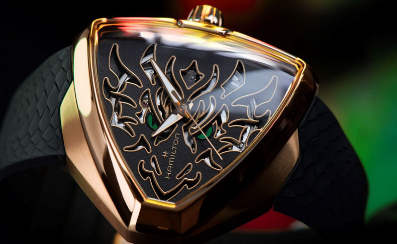 ハミルトン(HAMILTON) オールブラック、ビッグフェイス旋風を