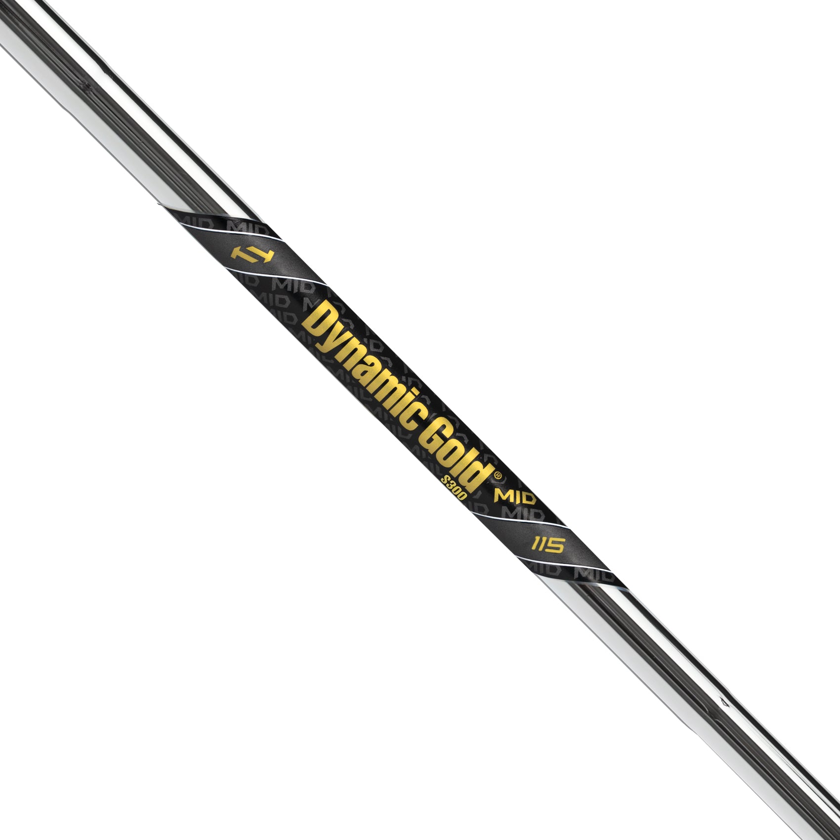 True Temper Dynamic Gold MID 115 Iron Steel Shaft (0.355