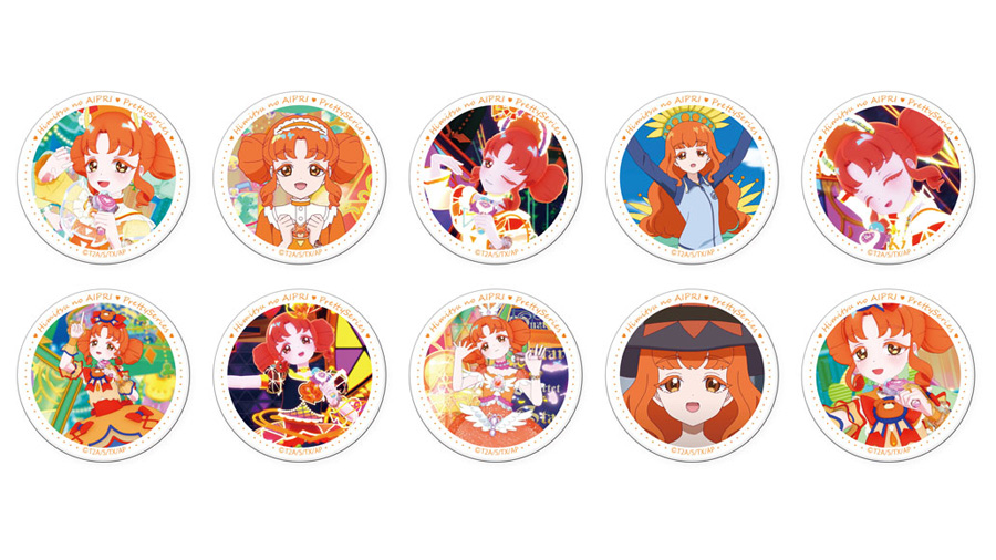 ひみつのアイプリ リンリンいっぱい！缶バッジ 全10種（トレーディング