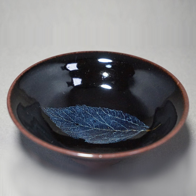 木の葉天目 盃｜商品販売｜玉堂窯元