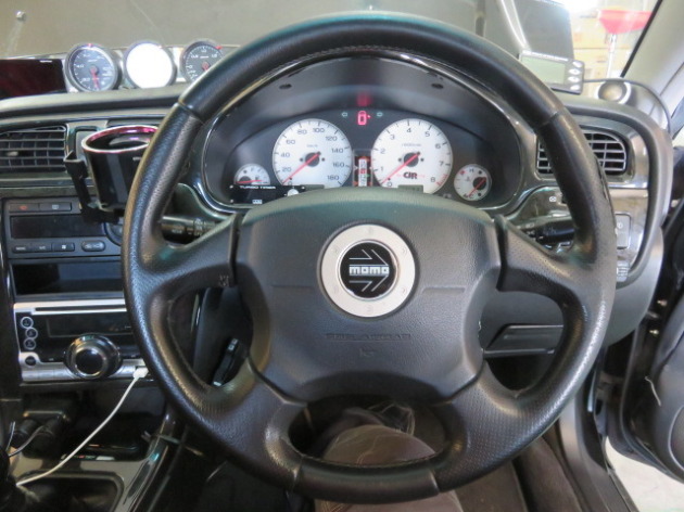 スバル レガシィ BE5 EJ20 MOMOステアリング交換｜自動車チューニング