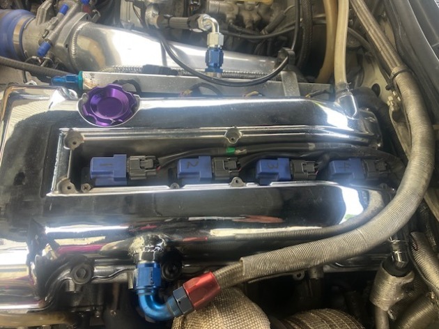 シルビア S15 スーパーファイヤーレーシングコイルプロを取り付け