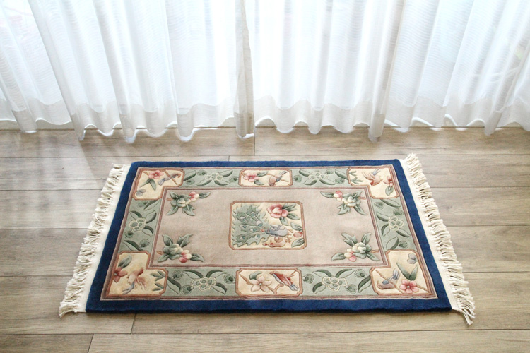 手織り段通サイズ61×91cm | ラグマット・玄関マットの通販 DoTheSpace