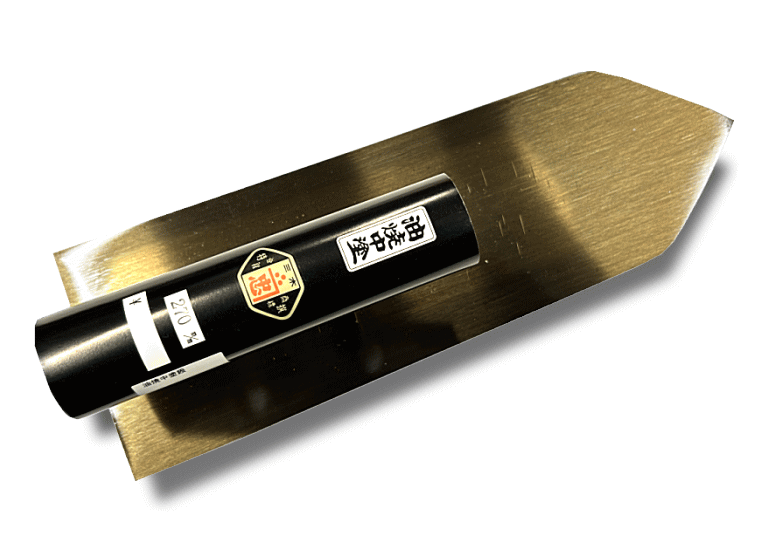 山西鏝 左官 鏝 山西 黒磨 極薄打