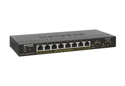 GS310TP | S350 Series 8-Port Gigabit Ethernet PoE+ Smart Switch