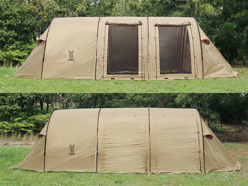 販売終了】カマボコテント2（タン） T5-489-TN - DOD（ディーオー