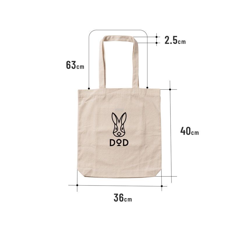 販売終了】ウサロゴトート（キナリ/ピンク/ブルー/カーキ/グレー