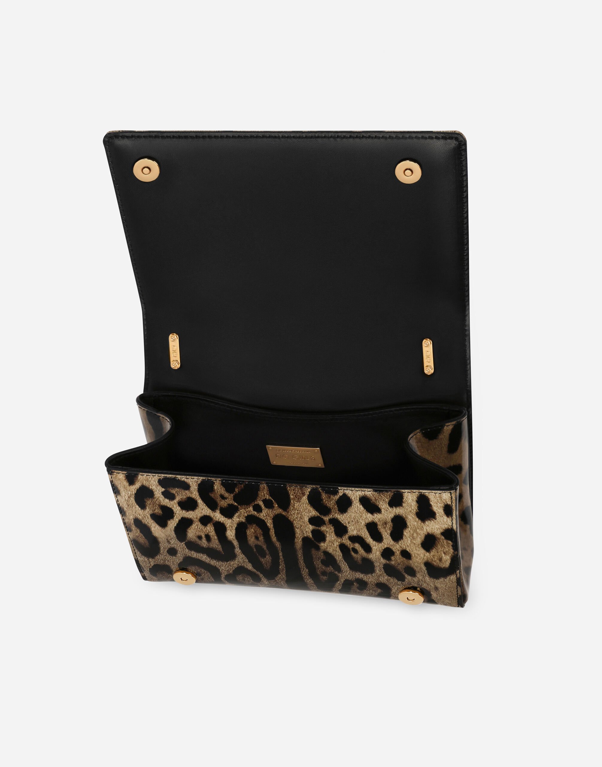 Medium DG Girls shoulder bag in Animal Print for Women