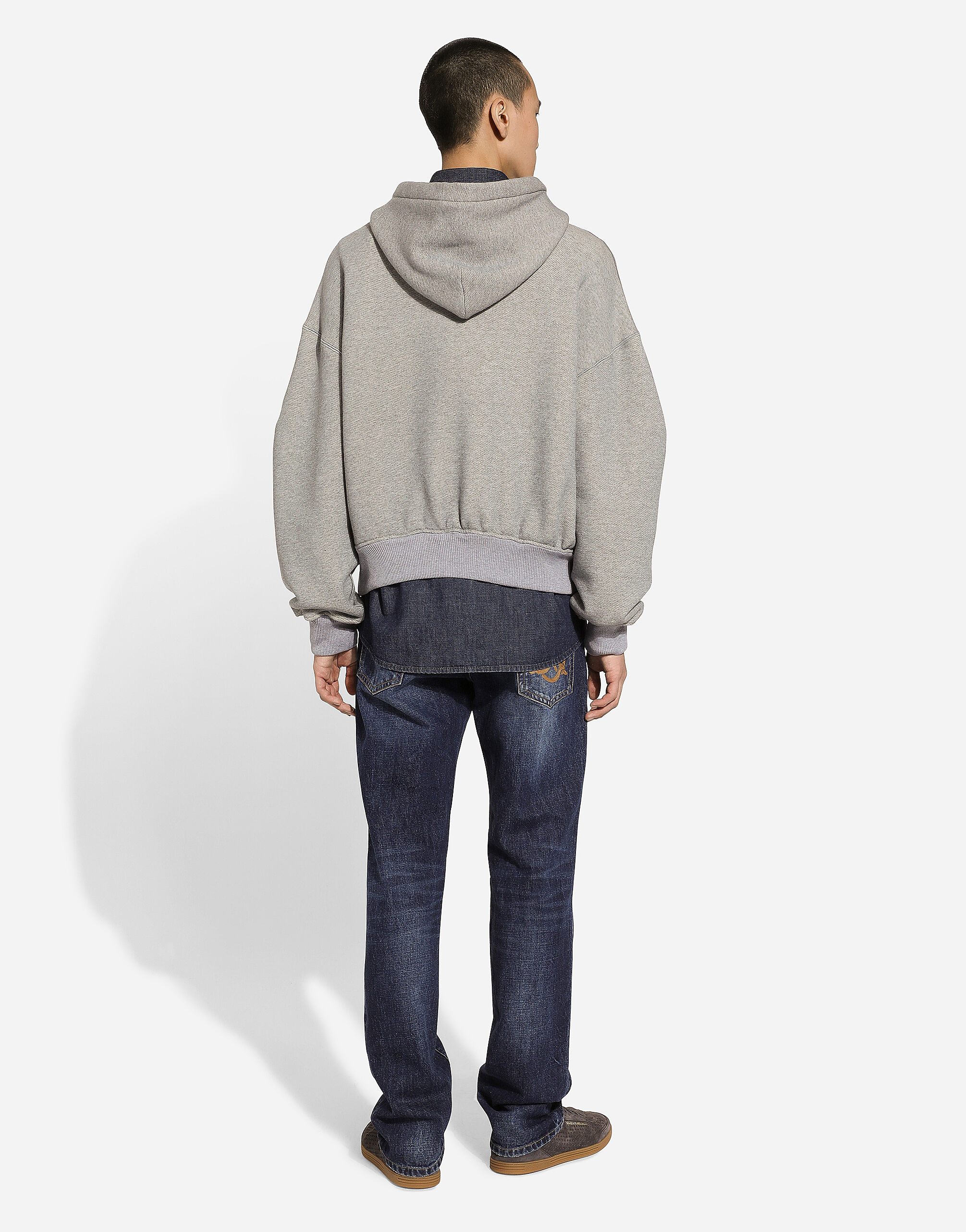 Classic jeans with DG embroidery in Multicolor for Men