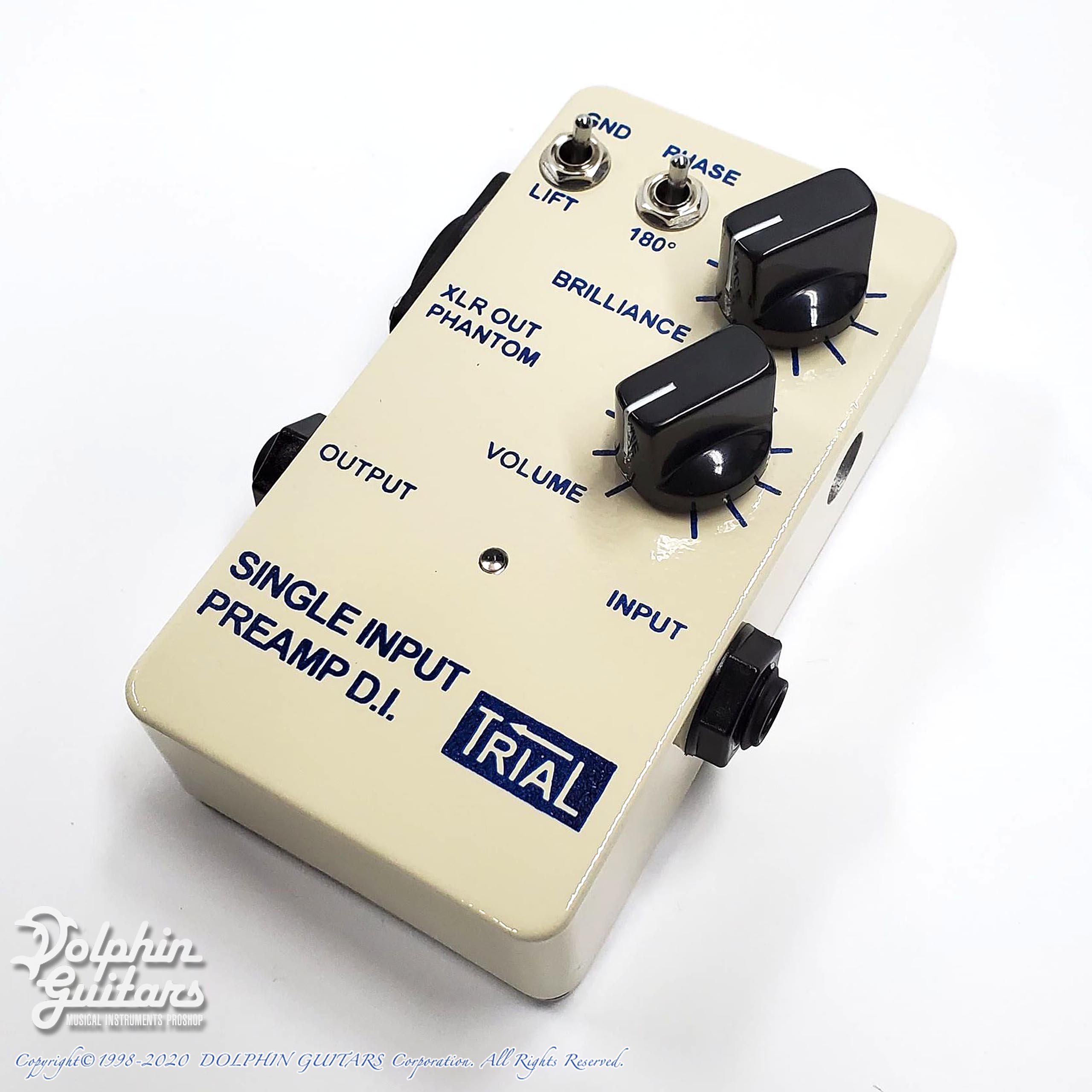 TRIAL・SINGLE INPUT PREAMP D.I. 【アコースティック・ギター用