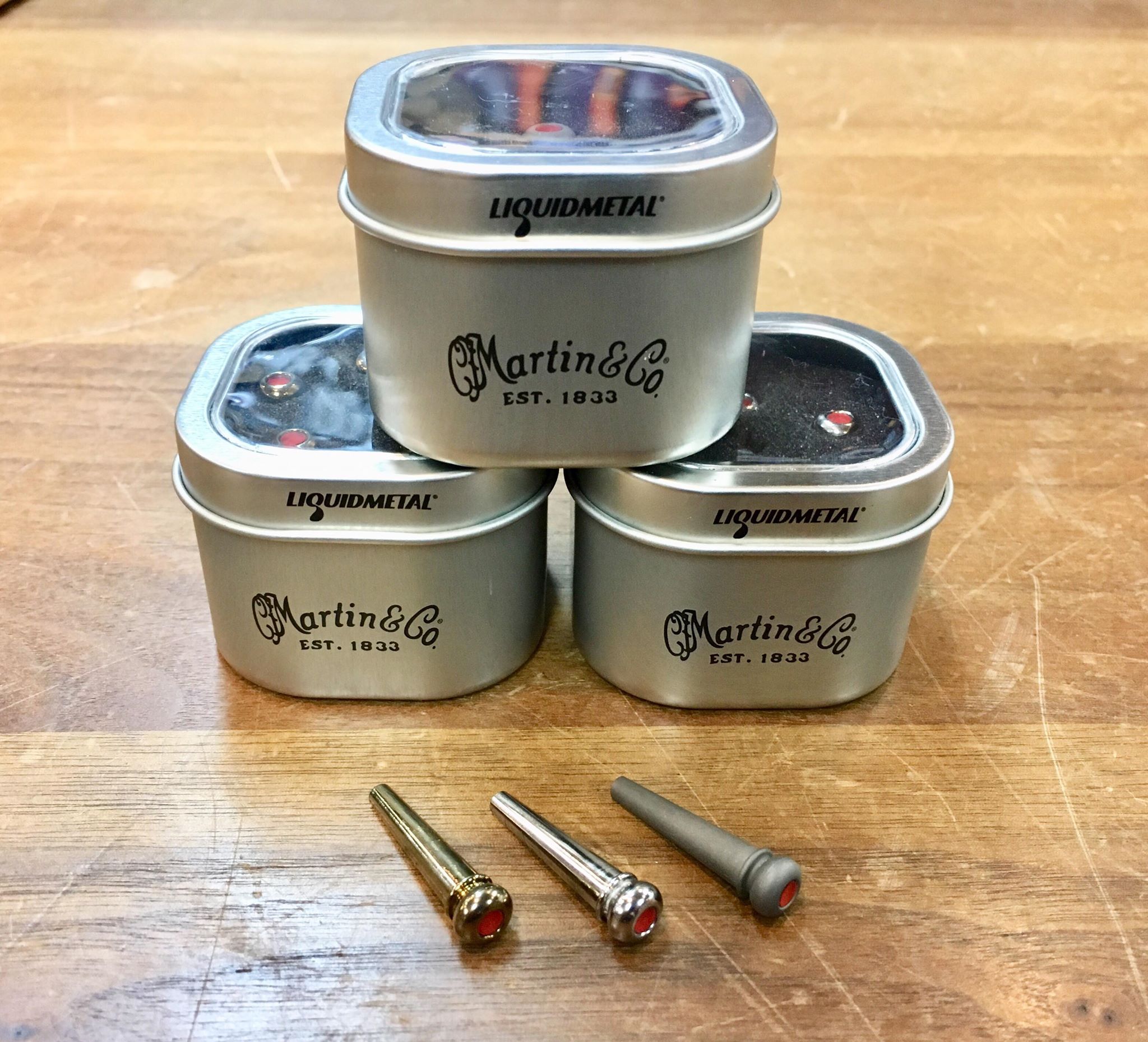 リキッドメタルピン・Liquid Metal Pins・LUXE BY MARTIN