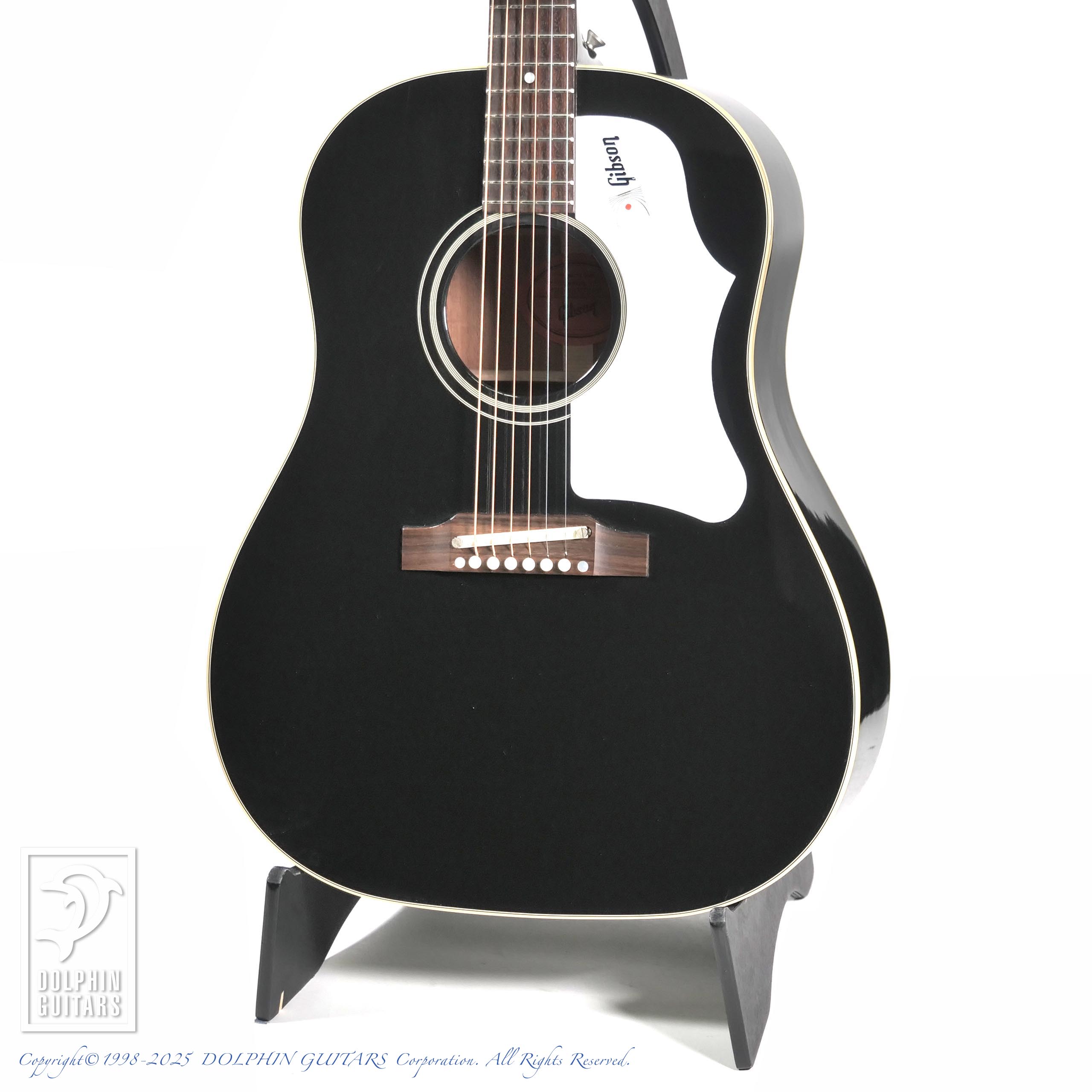 Gibson 60s J-45 Original Ebony Black|ドルフィンギターズ