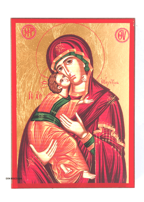 板絵 イコン 聖母子 ※在庫僅少 - ドン・ボスコ社
