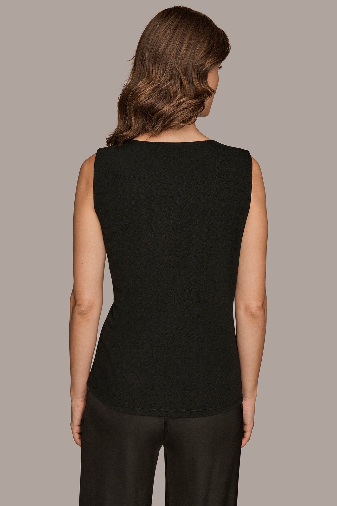 Scoop Neck Shell | Shell | Donna Karan