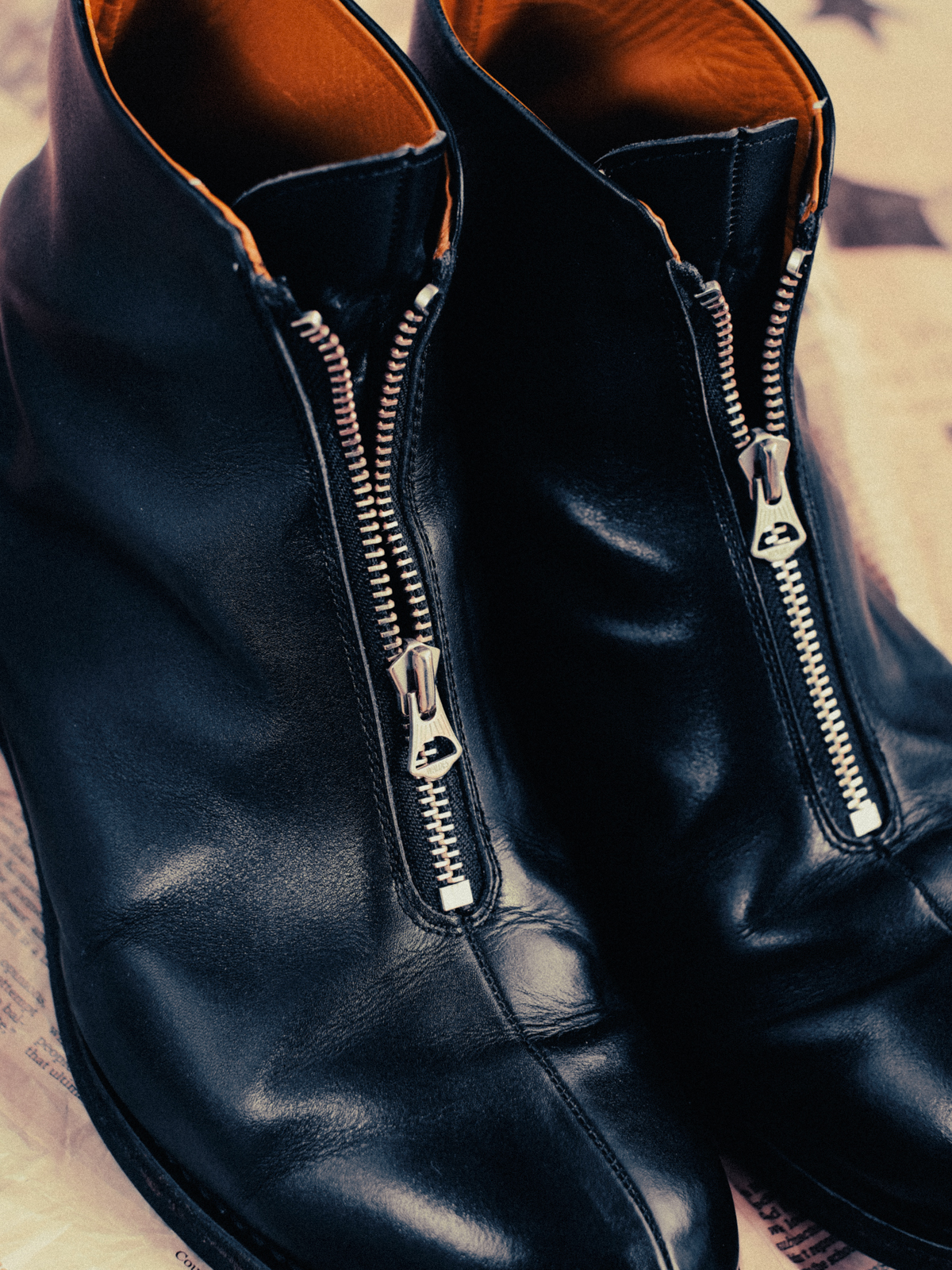 Vol.5615【PHIGVEL：AVIATOR ZIP BOOTS】｜AUBERGE・Needles