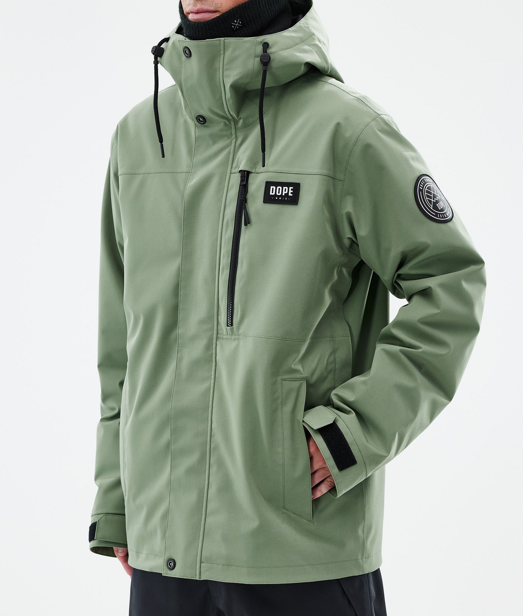 Dope Blizzard Full Zip 24 Ski Jacket Men Moss Green | Dopesnow.com