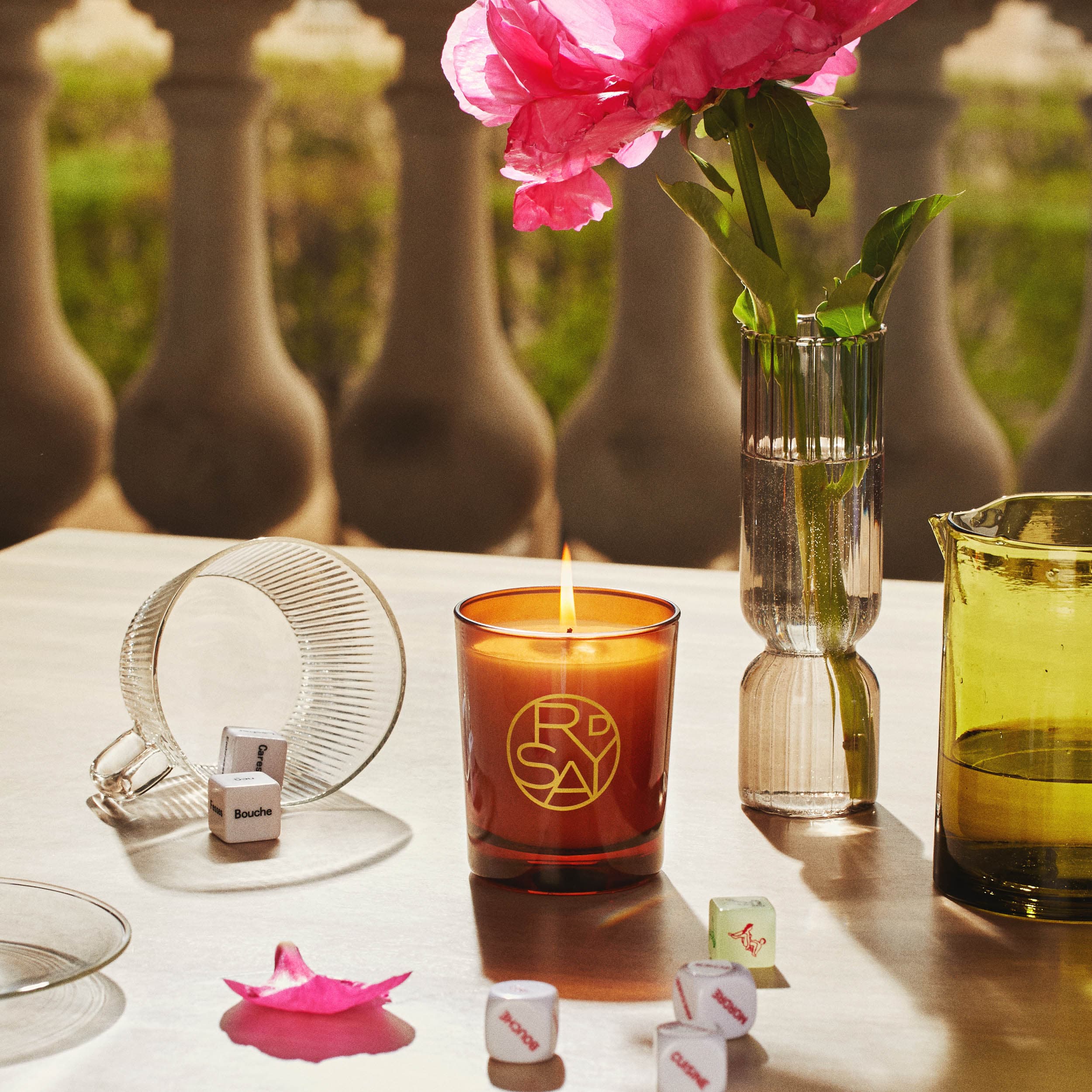 Scented Candle 16:45 Mine de rien | Floral Fragrance & Natural Wax