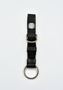 GUIDI KH03 CUOIO FULL GRAIN LEATHER KEY HOLDER BLACK | DOSHABURI Shop