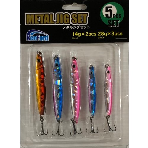 KF メタルジグセット (有)ケンフォード ハードルアー | ホームセンター