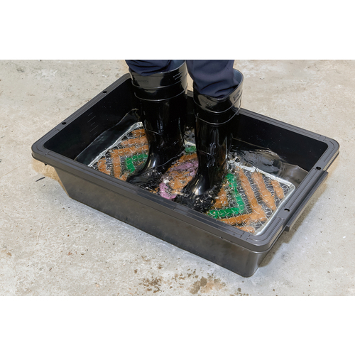 トラ舟 PSB20BK TRUSCO 左官・内装道具（その他） 20L ブラック