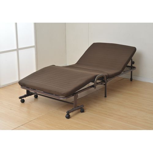 電動フォールディングメッシュベッド CEB-8S(DBR) YAMAZEN 折りたたみ