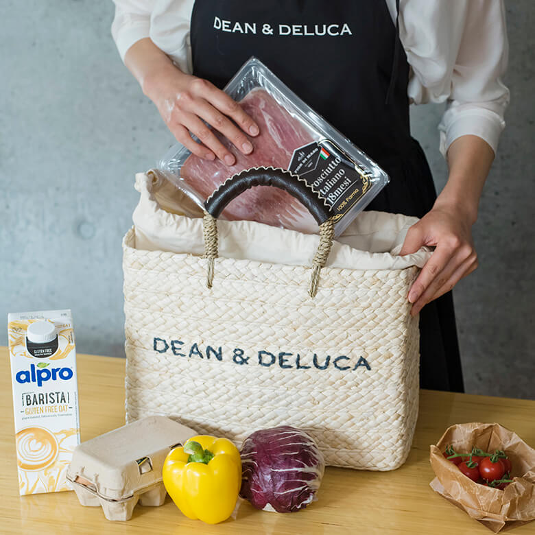 完売＞DEAN＆DELUCA×BEAMS COUTURE 保冷カゴバッグ | DEAN & DELUCA