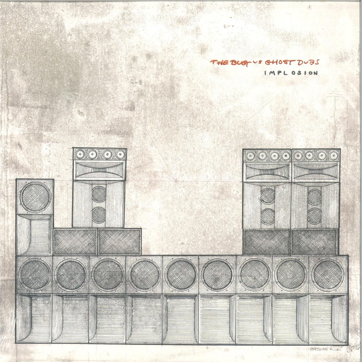 The Bug vs Ghost Dubs - Implosion LP (2x12) / Pressure PRESH027LP