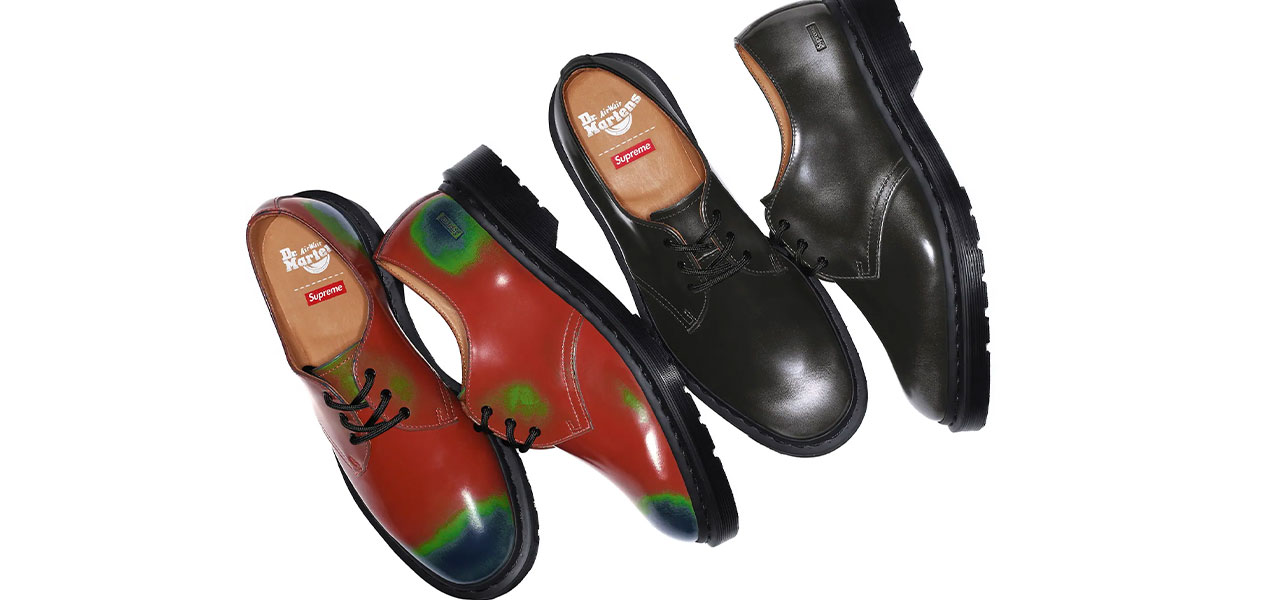 Supreme x Dr. Martens 1461 3-Eye Shoe Collaboration