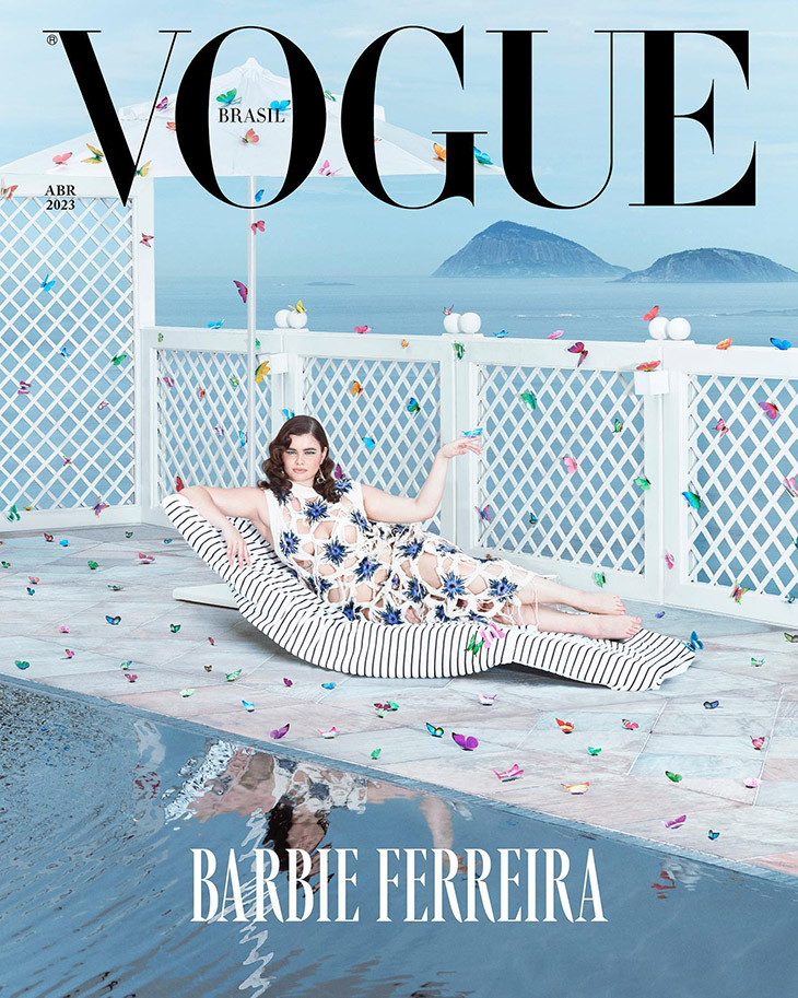 Barbie Ferreira is the Cover Star of Vogue Brazil April 2023 Issue