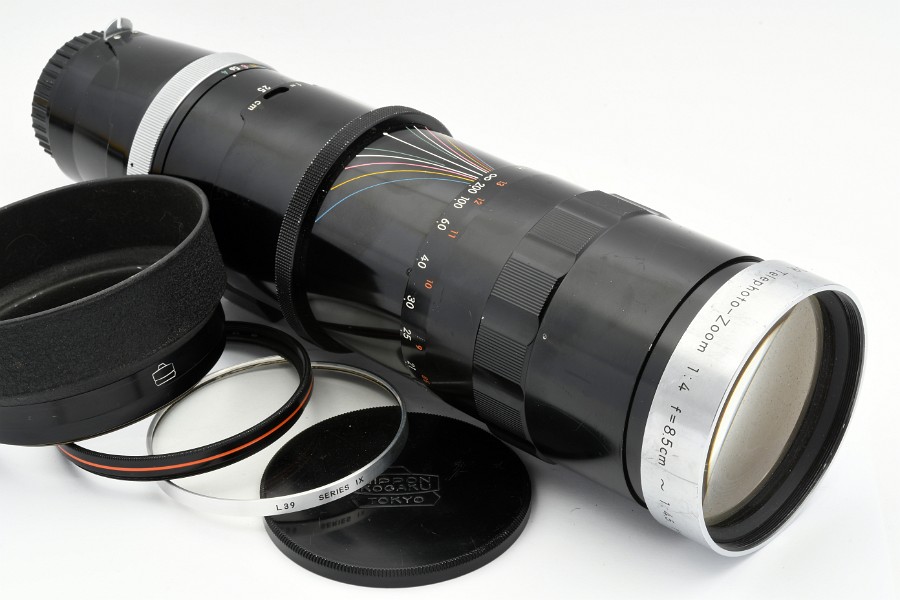 Auto NIKKOR Telephoto-Zoom 1:4 f=8.5cm ~ 1:4.5 f=25cm No.158400