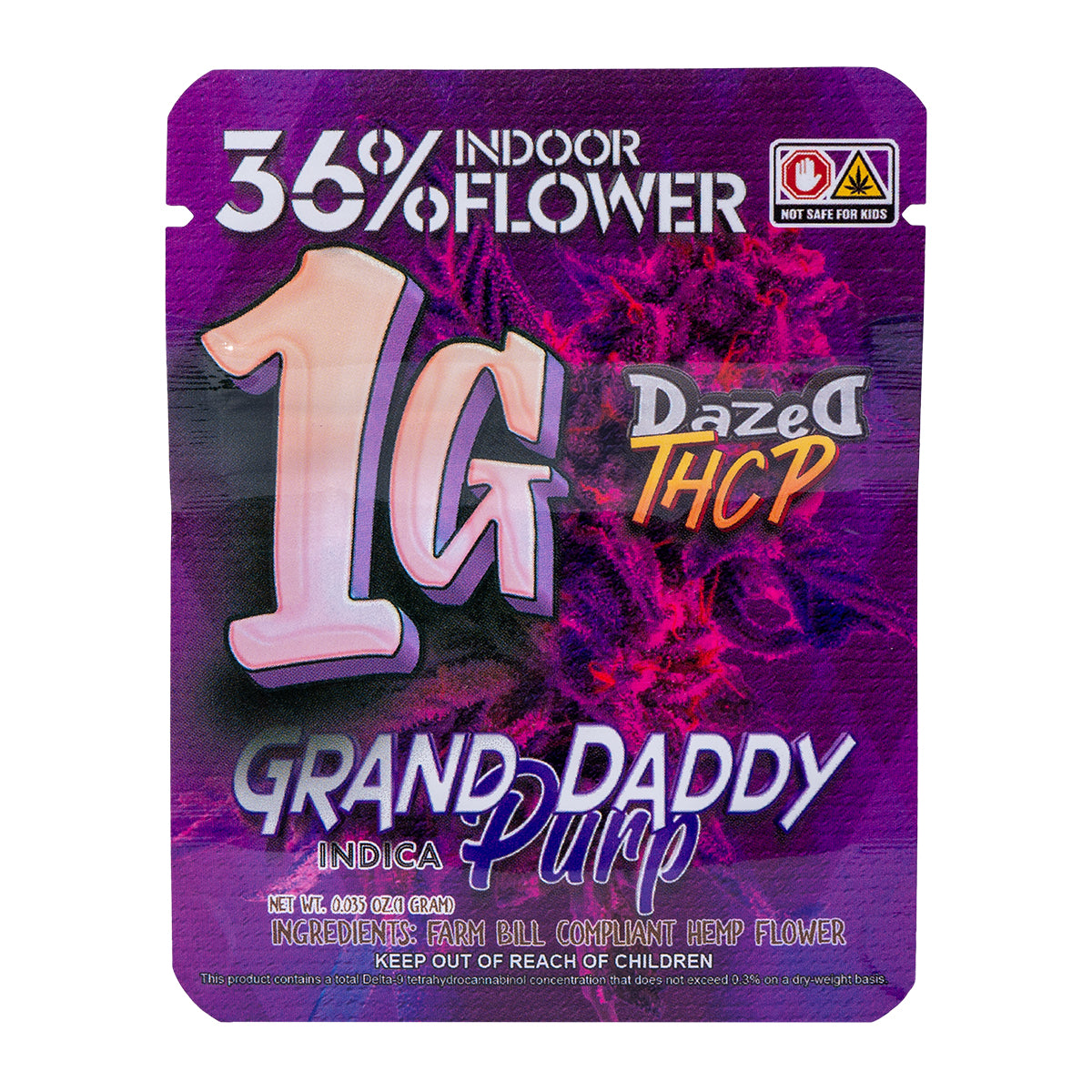 THCP Flower - Grand Daddy Purp [1G/4G]