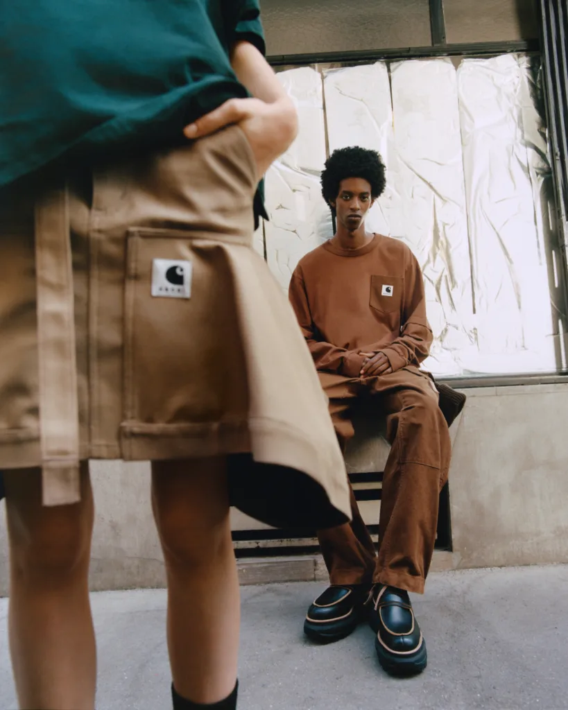 The Sacai x Carhartt WIP Fall 2025 collection is built different