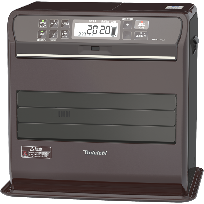 LS TYPE：特長 | 家庭用石油ファンヒーター | ダイニチ工業株式会社