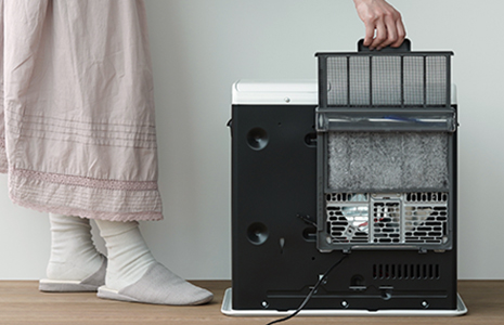 GR TYPE【2024年モデル】 | 家庭用石油ファンヒーター | 製品紹介