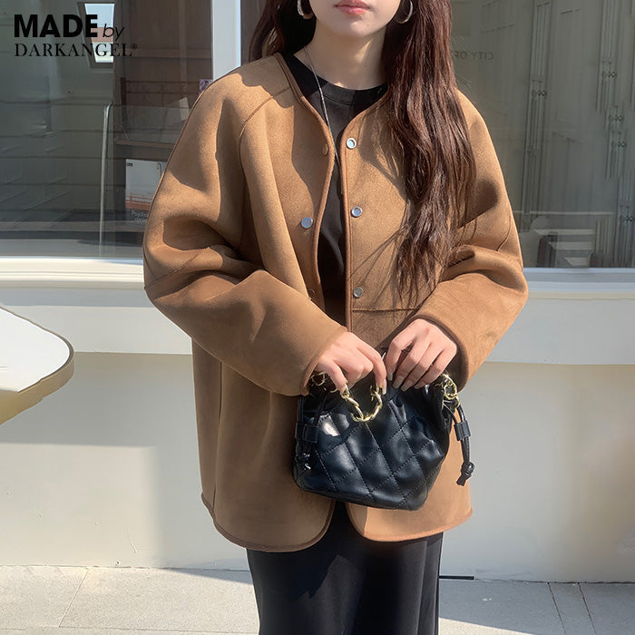 2WAYノーカラーリバーシブルコート – DARK ANGEL