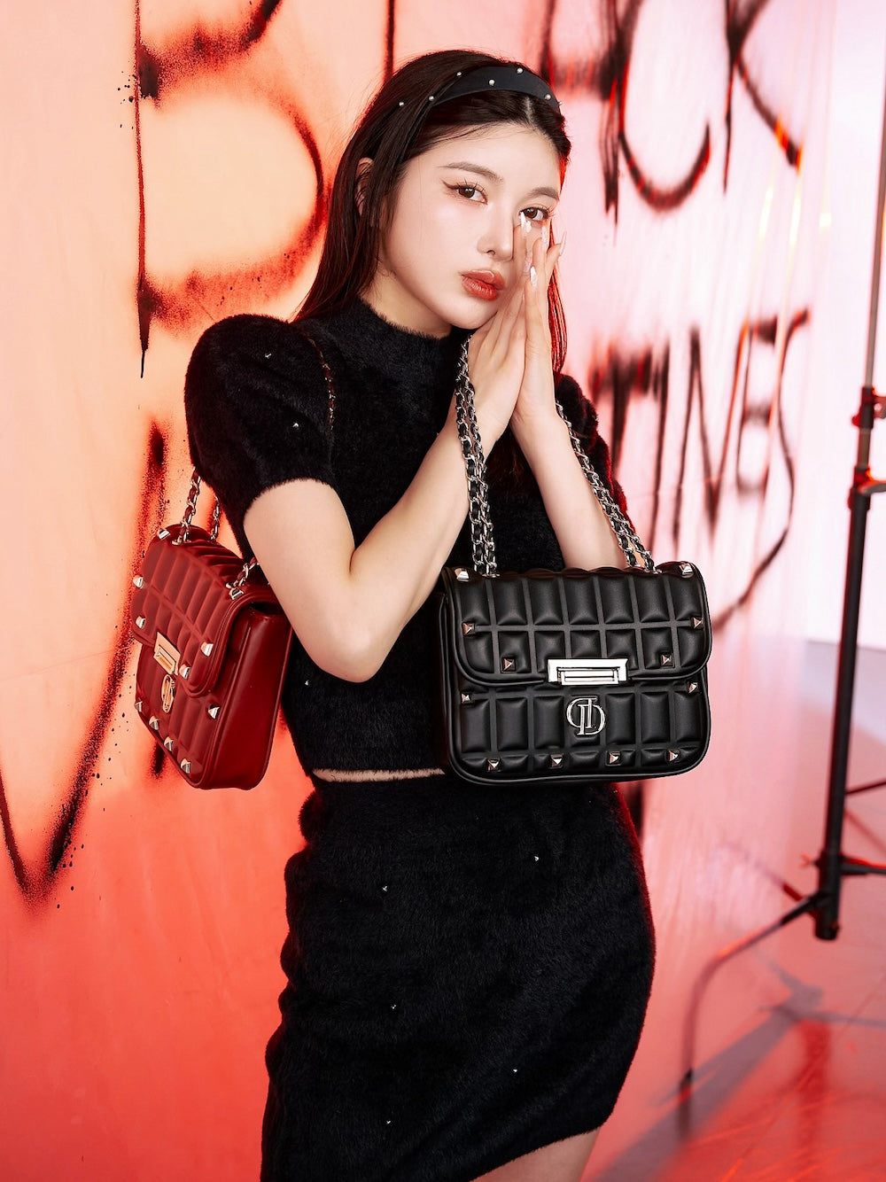 ブロックレザーショルダーバッグ – Darich (ダーリッチ)