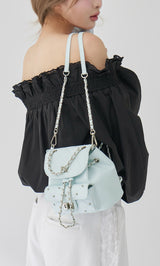 予約商品】キルティングビジューミニリュック – Darich (ダーリッチ)