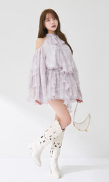 トワルドジュイシフォンフリルミニワンピース – Darich (ダーリッチ)