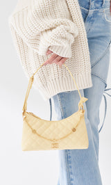 キルティングチェーンハンドミニバッグ – Darich (ダーリッチ)