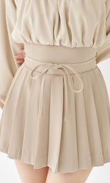 ドッキングコルセットプリーツミニワンピース – Darich (ダーリッチ)